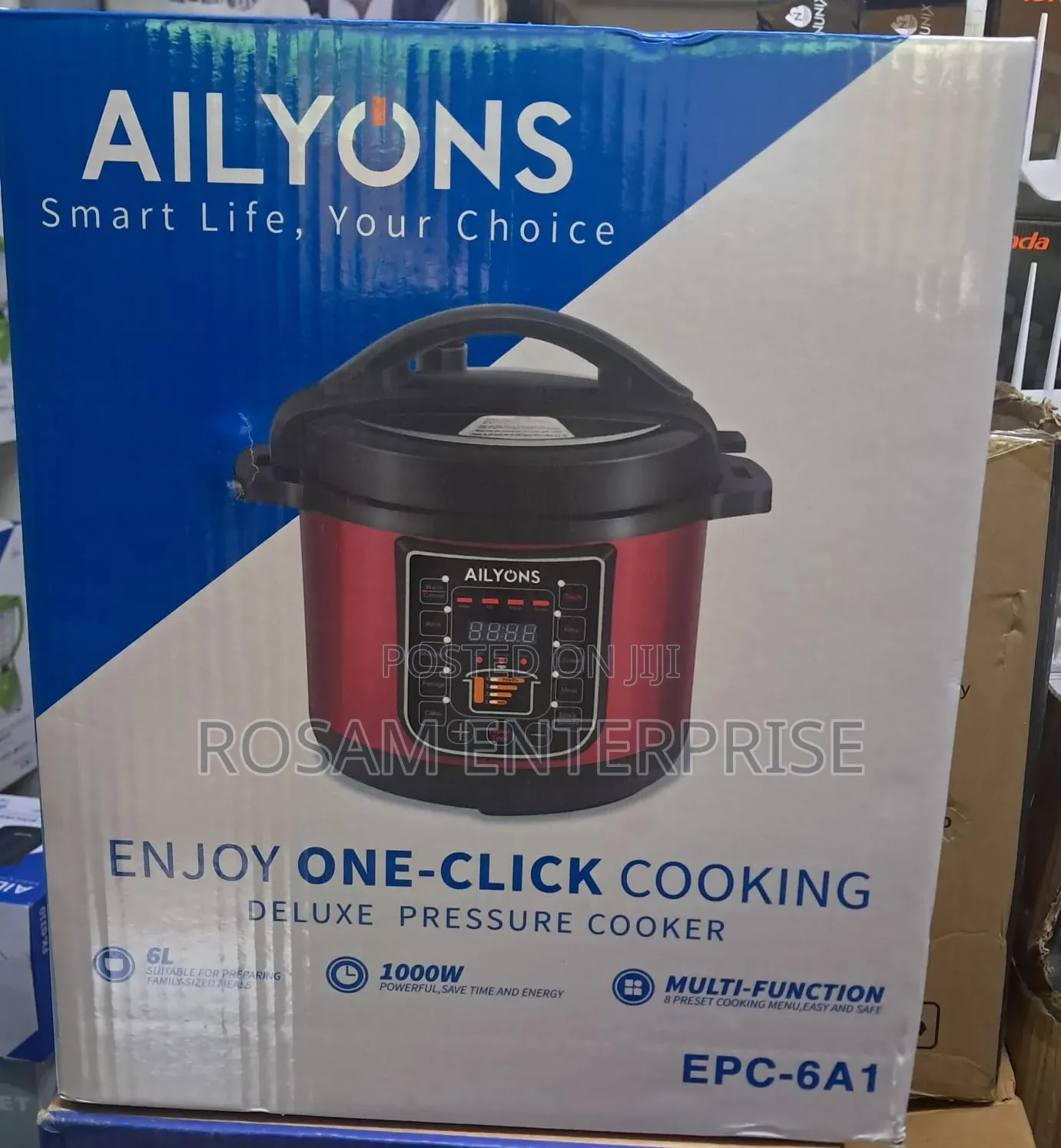 Ailyons 6l Electric Pressure Cooker