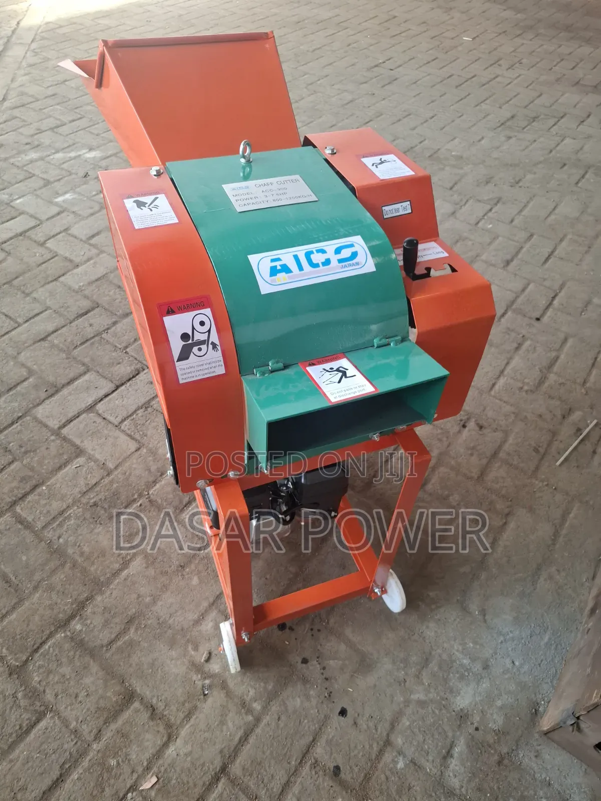 High Speed Chaff Cutter.