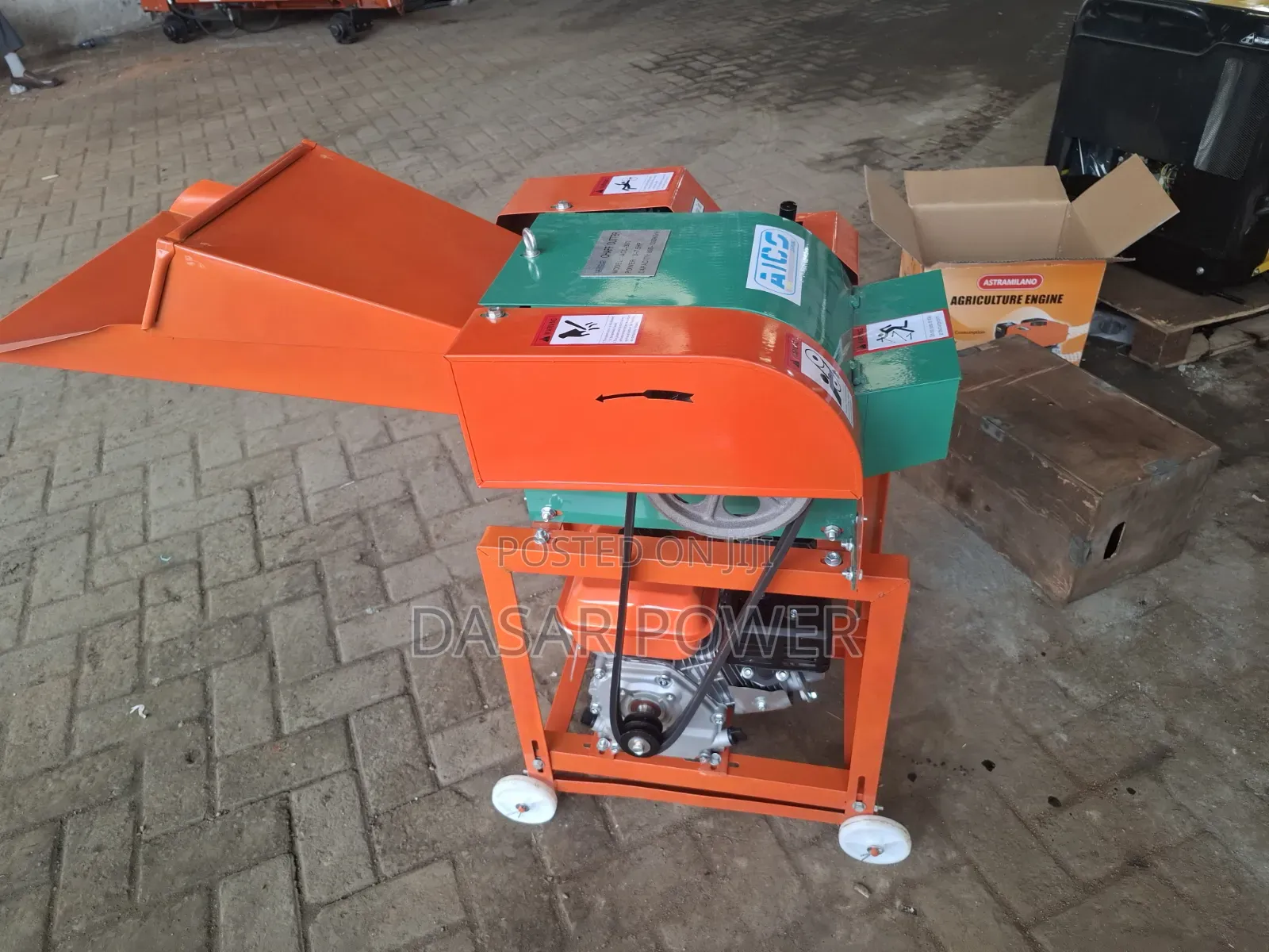 High Speed Chaff Cutter.