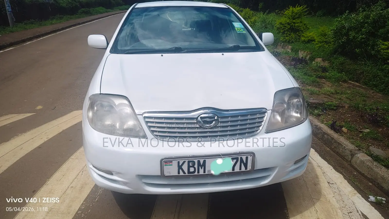 Toyota Corolla 2003 White
