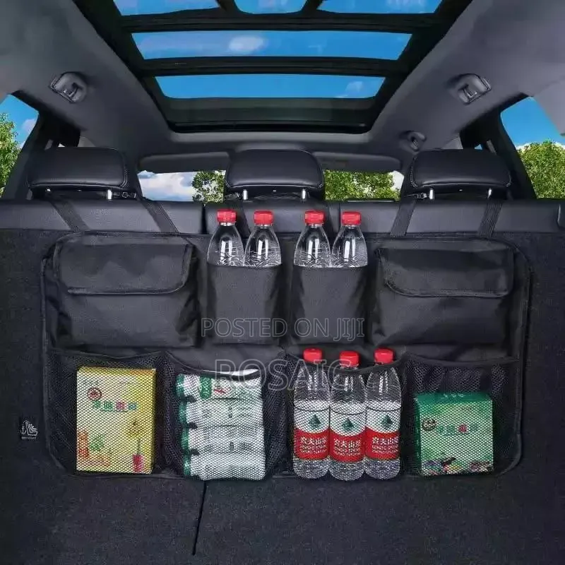 Car Trunk Organizer Adjustable Backseat Storage Bag