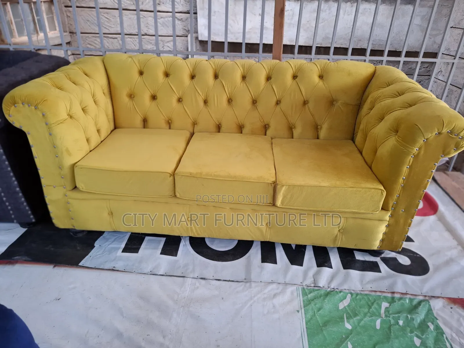 Upright 3-Seater Modern Chester Sofas Offers