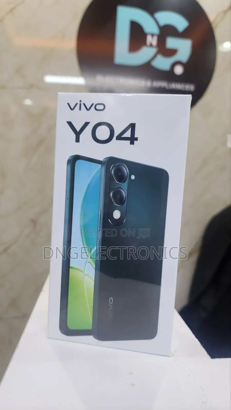 New Vivo Y04 64 GB Black