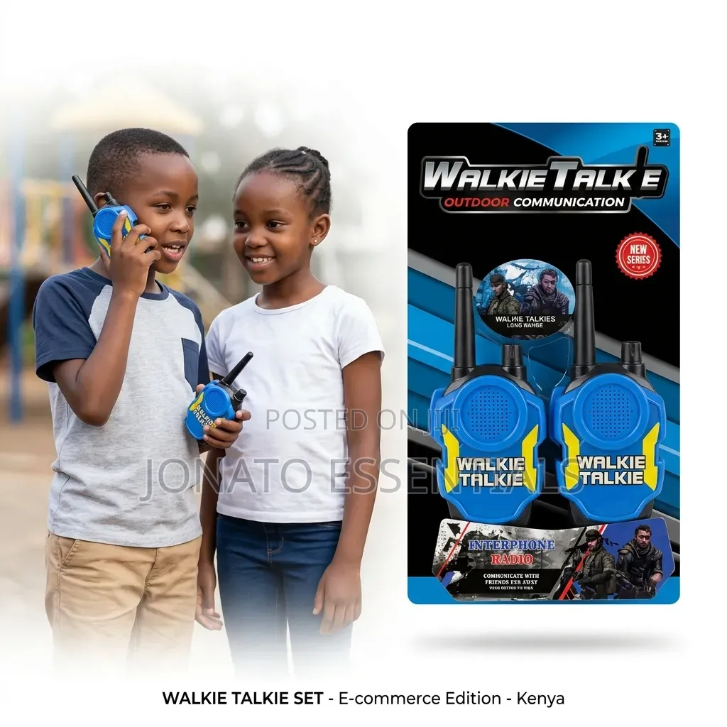 Kids Walkie Talkie Toy Set Outdoor Long Range Interphone Radio