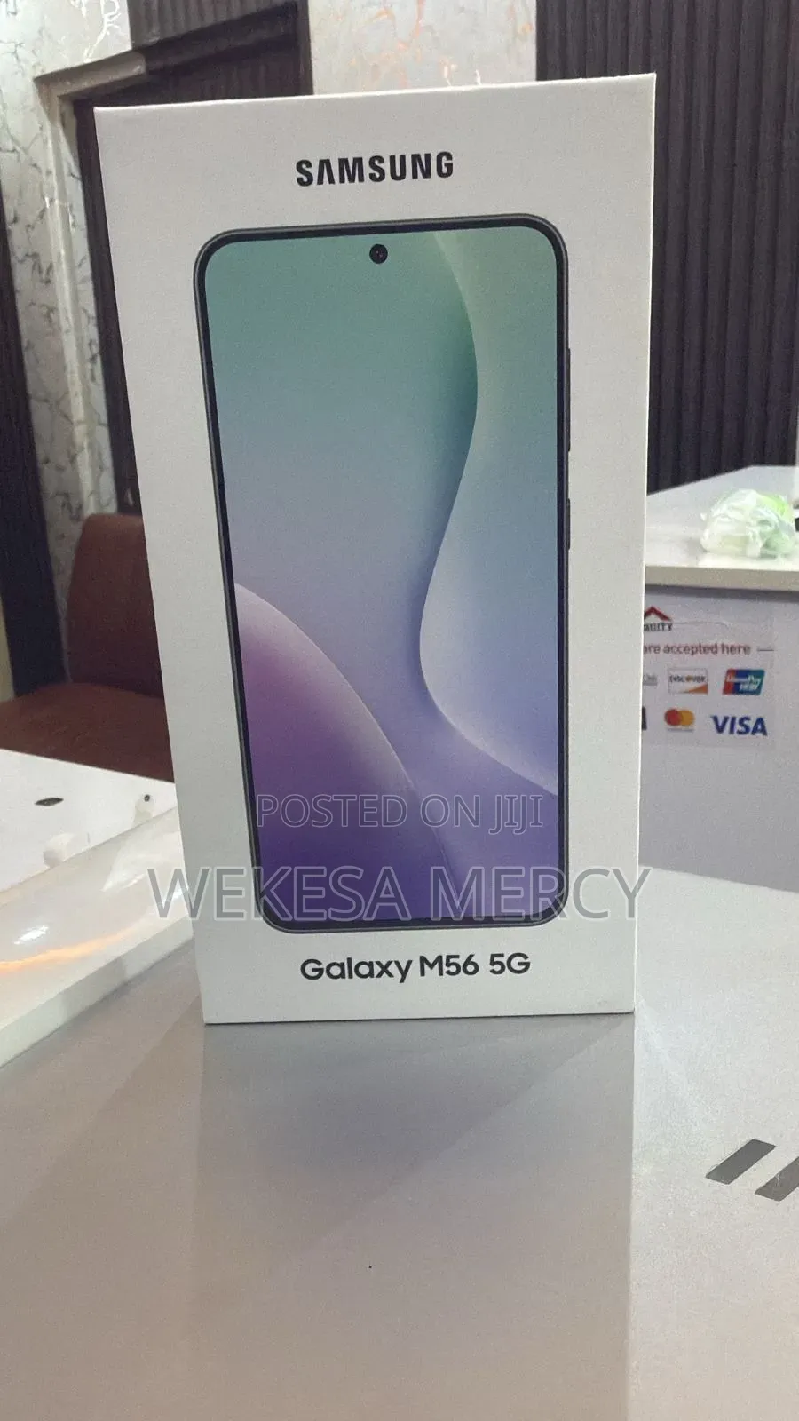New Samsung Galaxy M56 5G 256 GB Blue