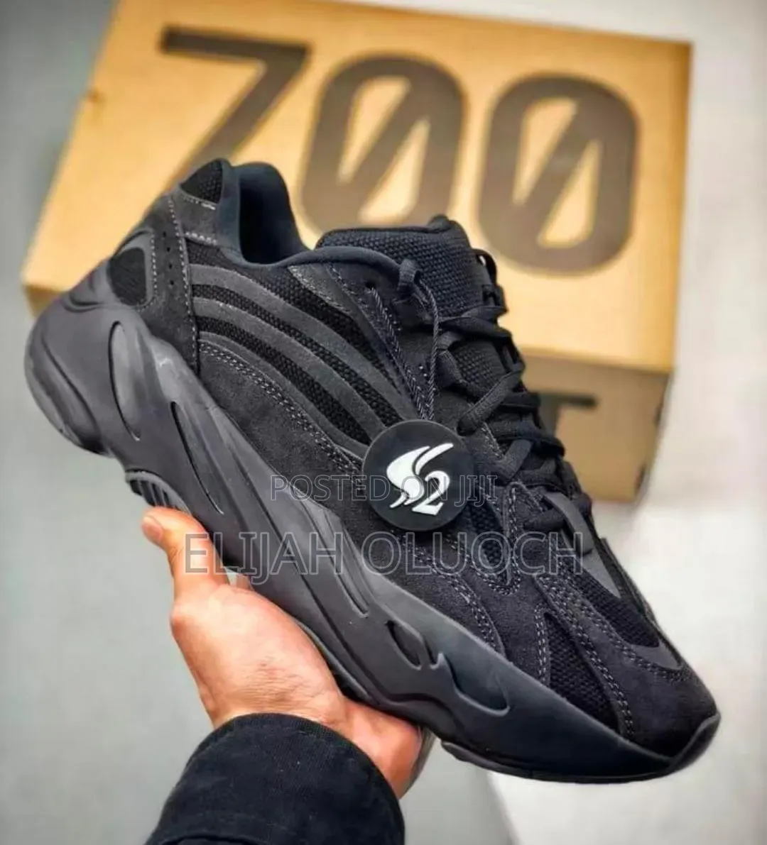 Black Adidas Yeezy -700 V2 39 40 41 42 43 44 45