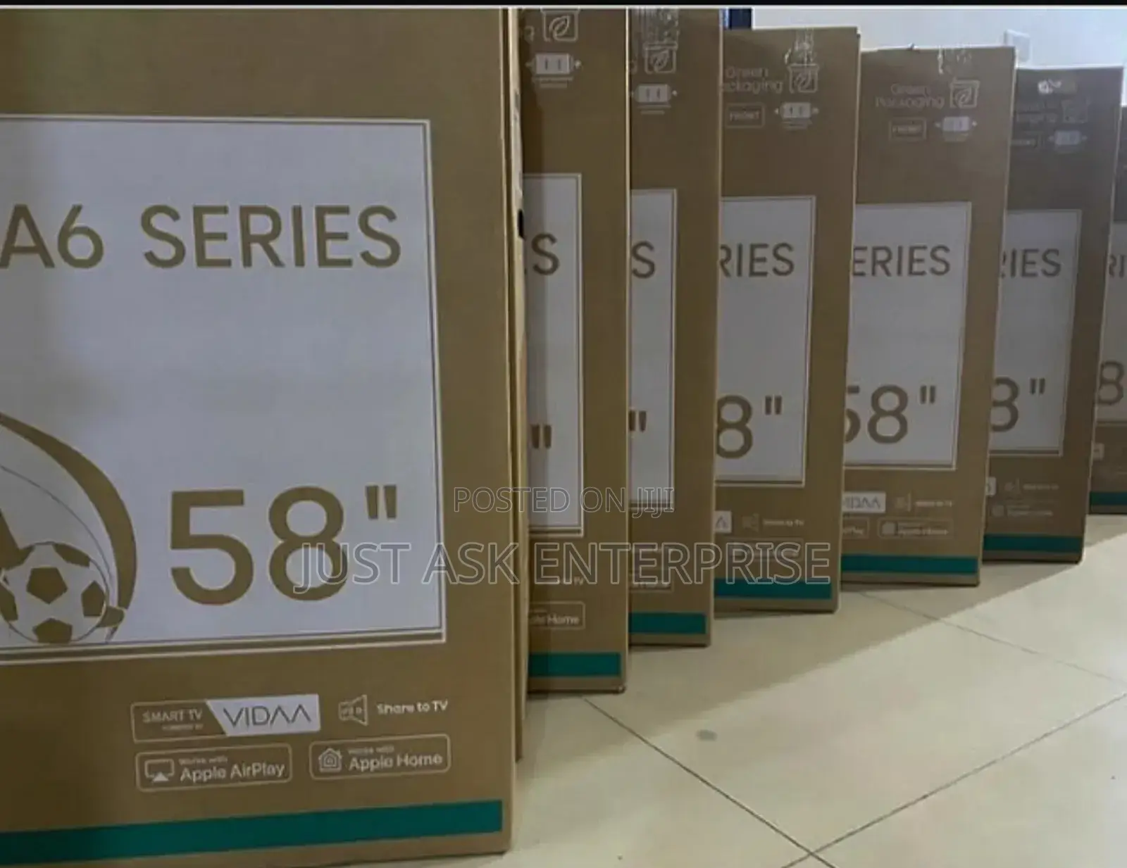 Hisense A6q Series - 58" Inches Smart Vidaa Os Tv