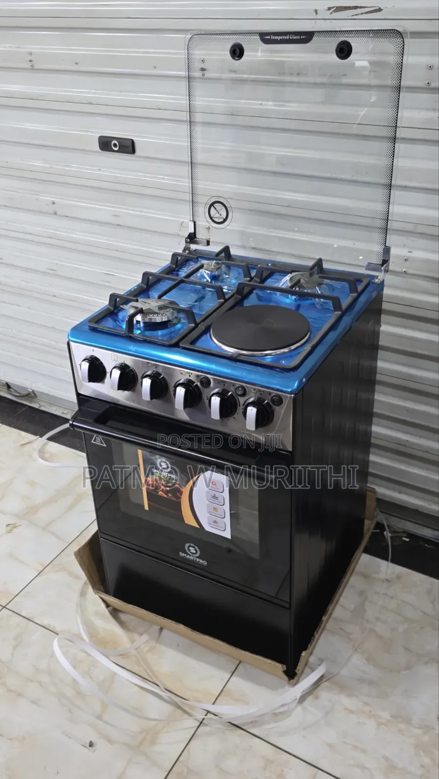 50*55 Smartpro Standing Cooker 3g*1e Electric Oven