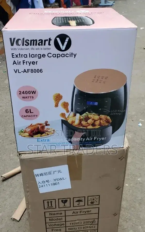 6 Litres Volsmart Airfryer