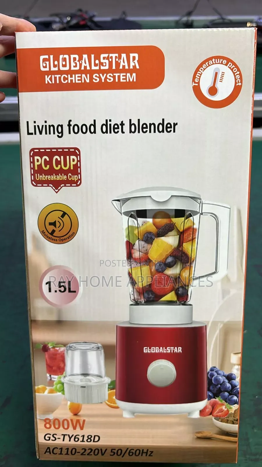 2 in 1 Smoothie Electric Blender