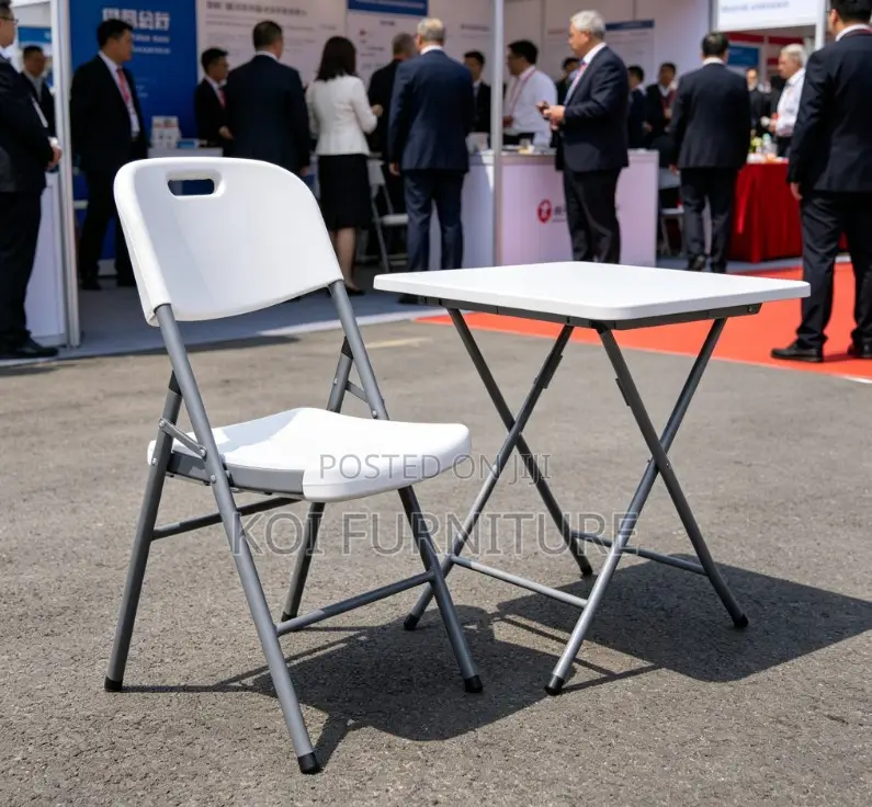 Office Chairs; Foldable White Patio Balcony Office Outdoor Seats