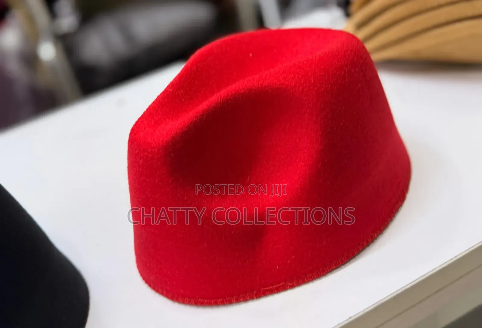 Red New Design Top Quality Oga /Ruracio/Swahili Hats