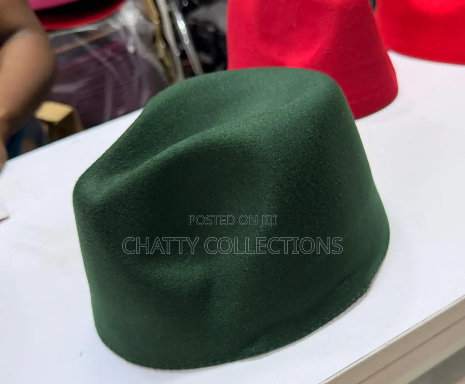Jungle Green New Design Top Quality Oga /Ruracio/Swahili Hats