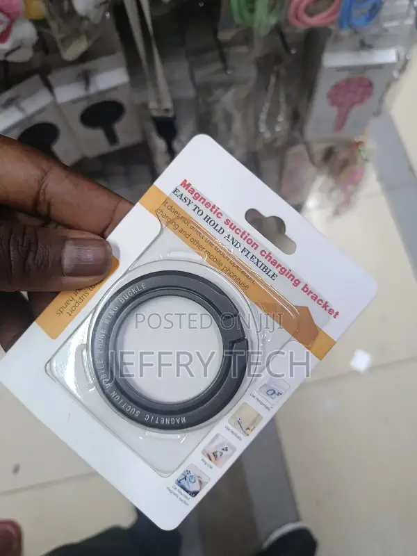 Lack Magnetic Phone Ring Holder and Kickstand