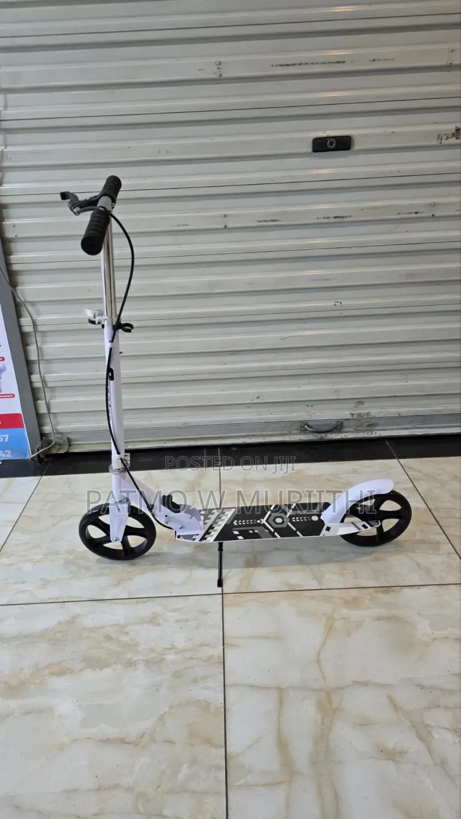 Metallic Scooter With Hand Brake Age 5-13