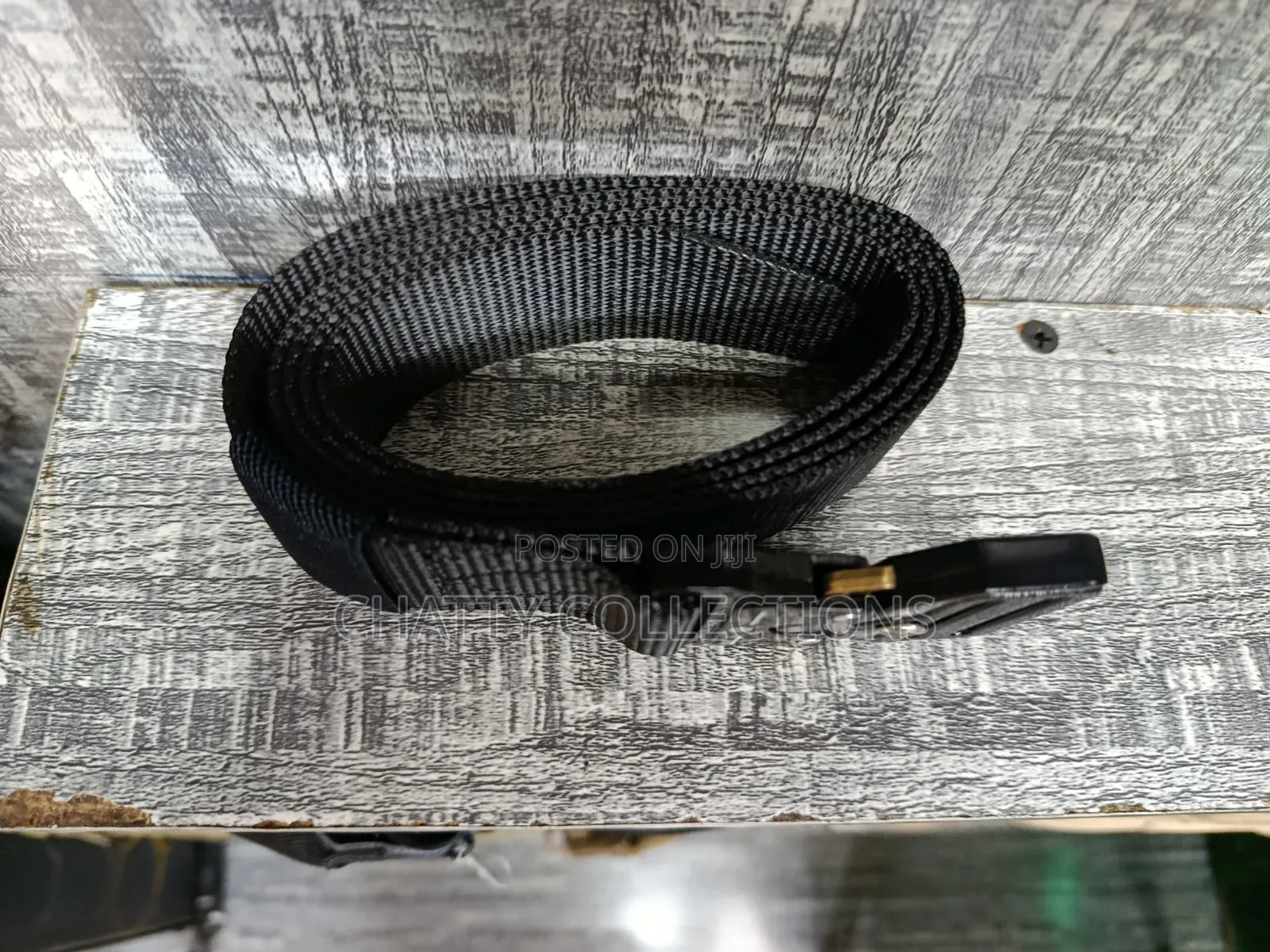 Black Top Quality Unisex Tactical Belt