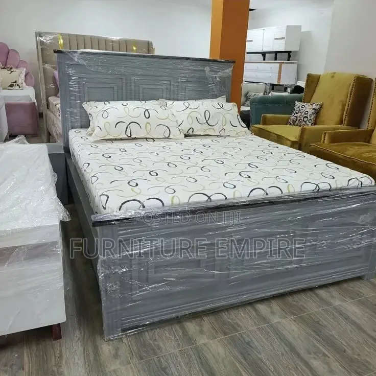 Modern Gray Bed