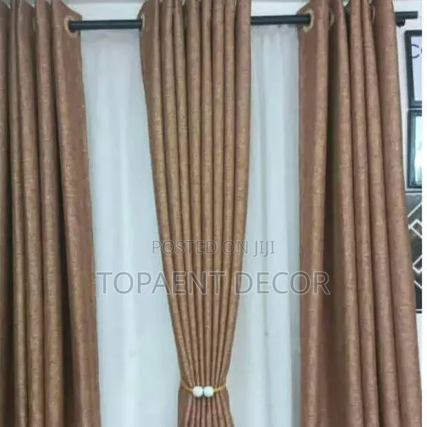 Brown, Eyelates Holders , Window and Door Curtains