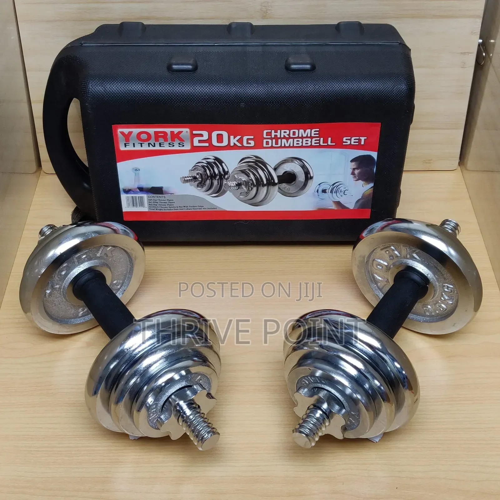 20kgs Chrome Dumbbell With Case