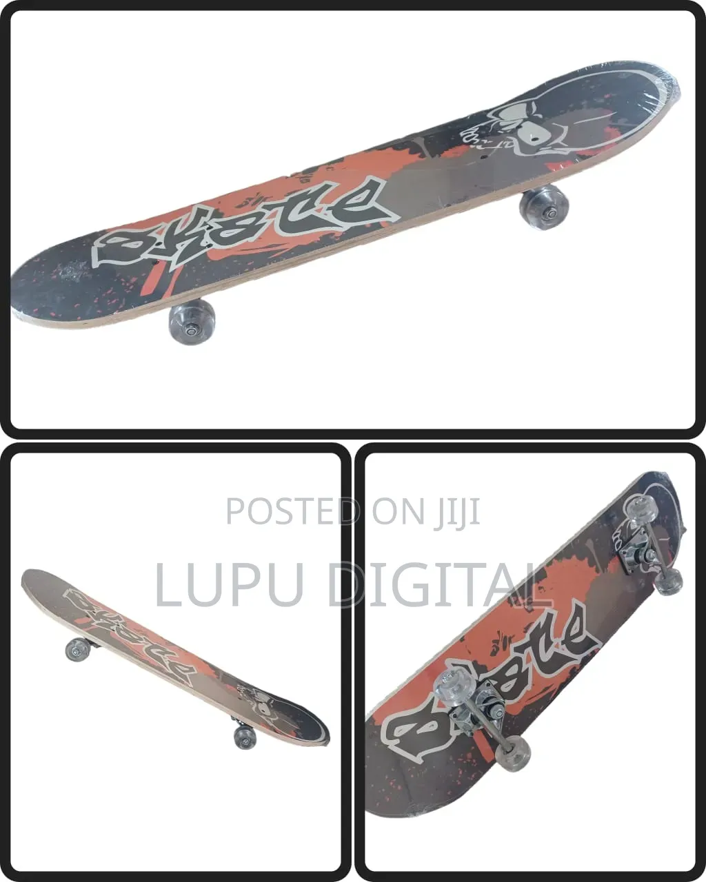 Maple Wood Skateboard Nonslip Surface For Stable Skating Anti Shock