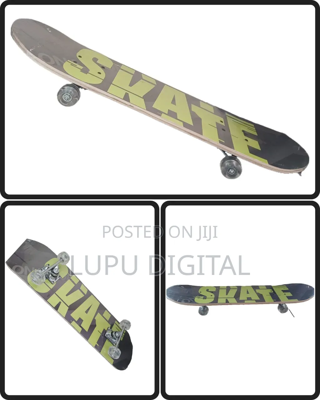 Maple Wood Skateboard Nonslip Surface For Stable Skating Anti Shock