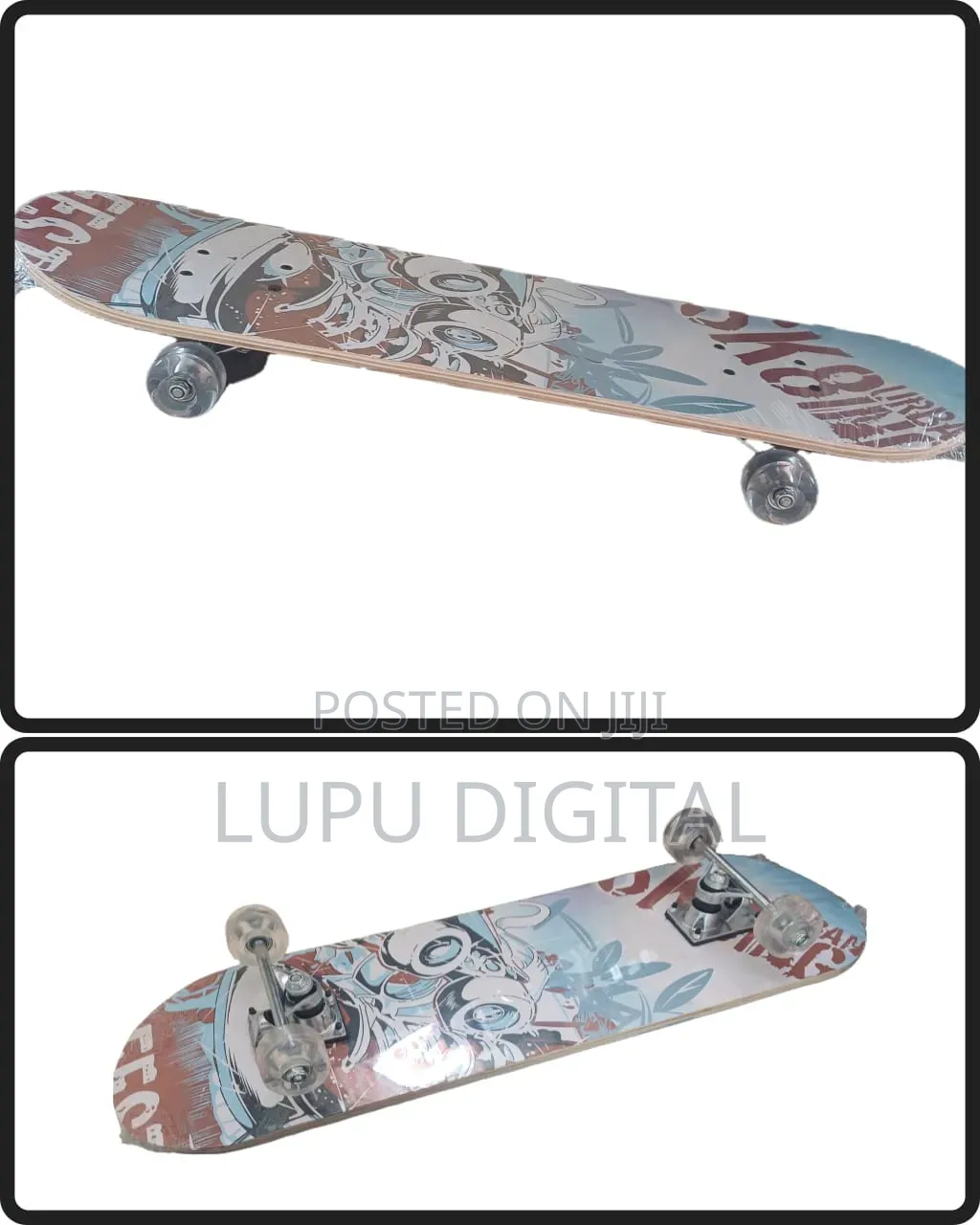 Maple Wood Skateboard Nonslip Surface For Stable Skating Anti Shock