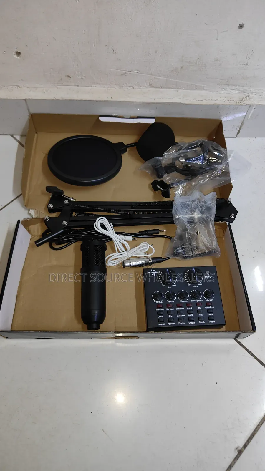 Bm800 Professional Condenser Microphone for Recording Streaming