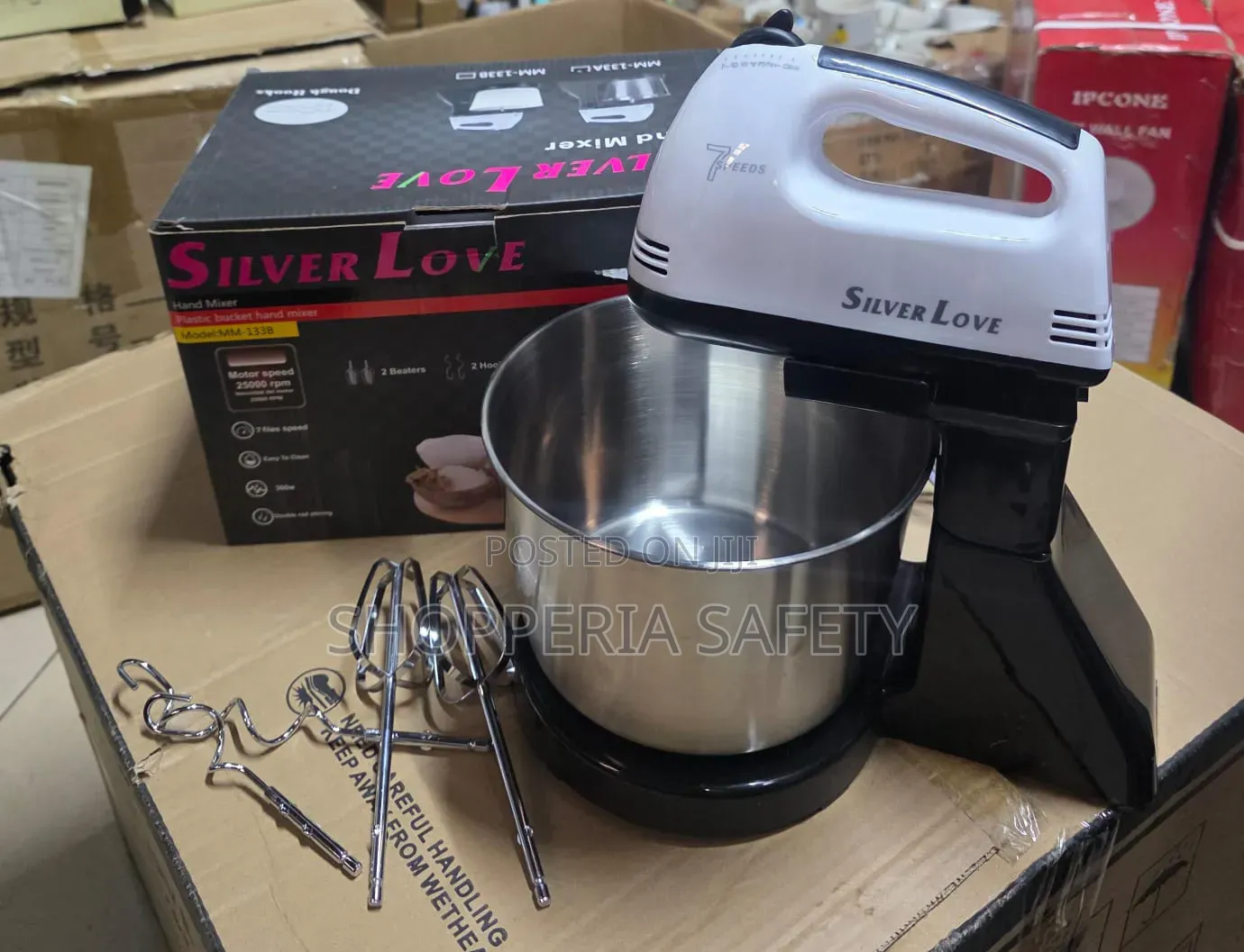 Silver Love Electric Bowl Mixer