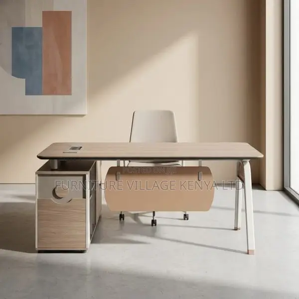1600mm L-Shaped Managers Office Work Table