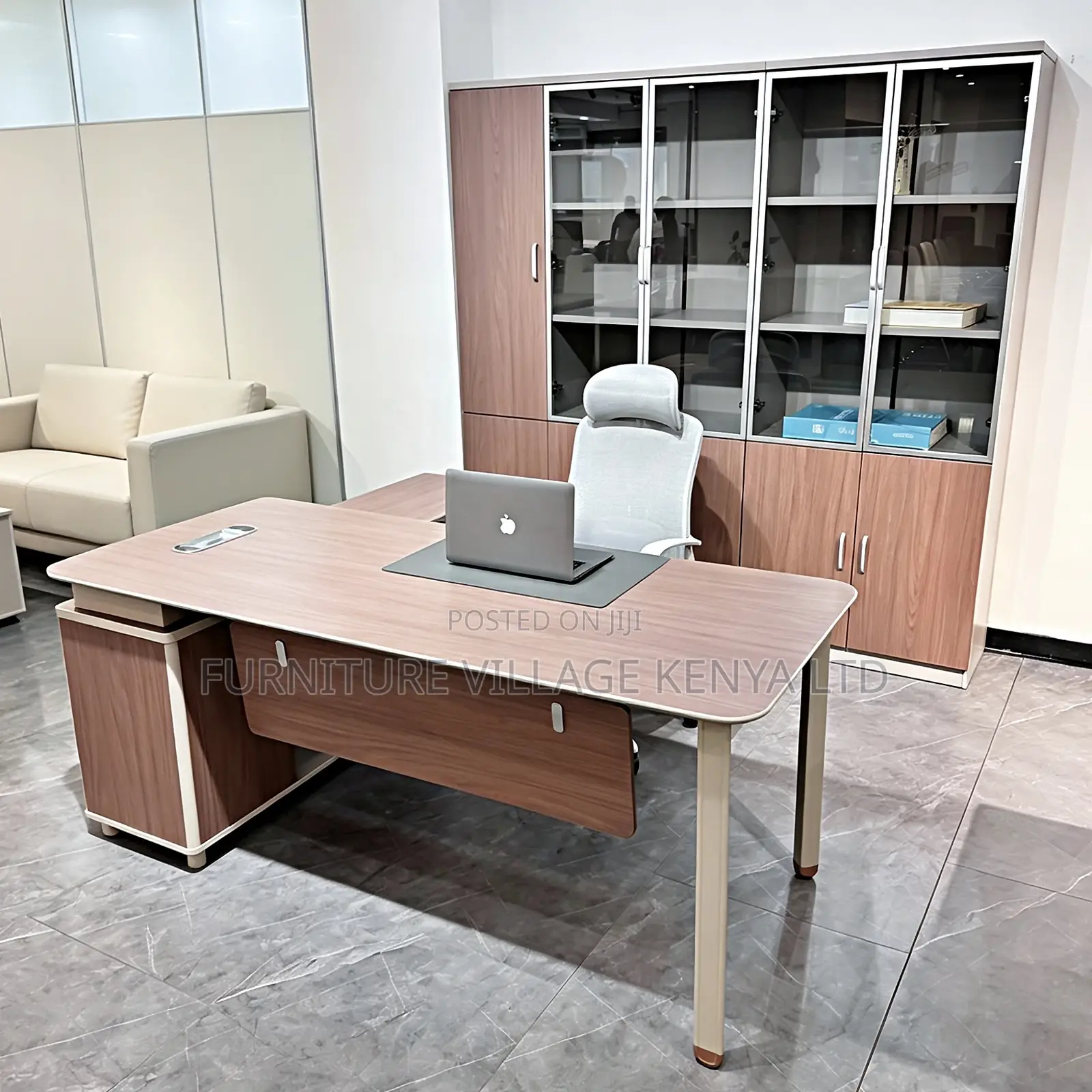 1600mm L-Shaped Managers Office Work Table