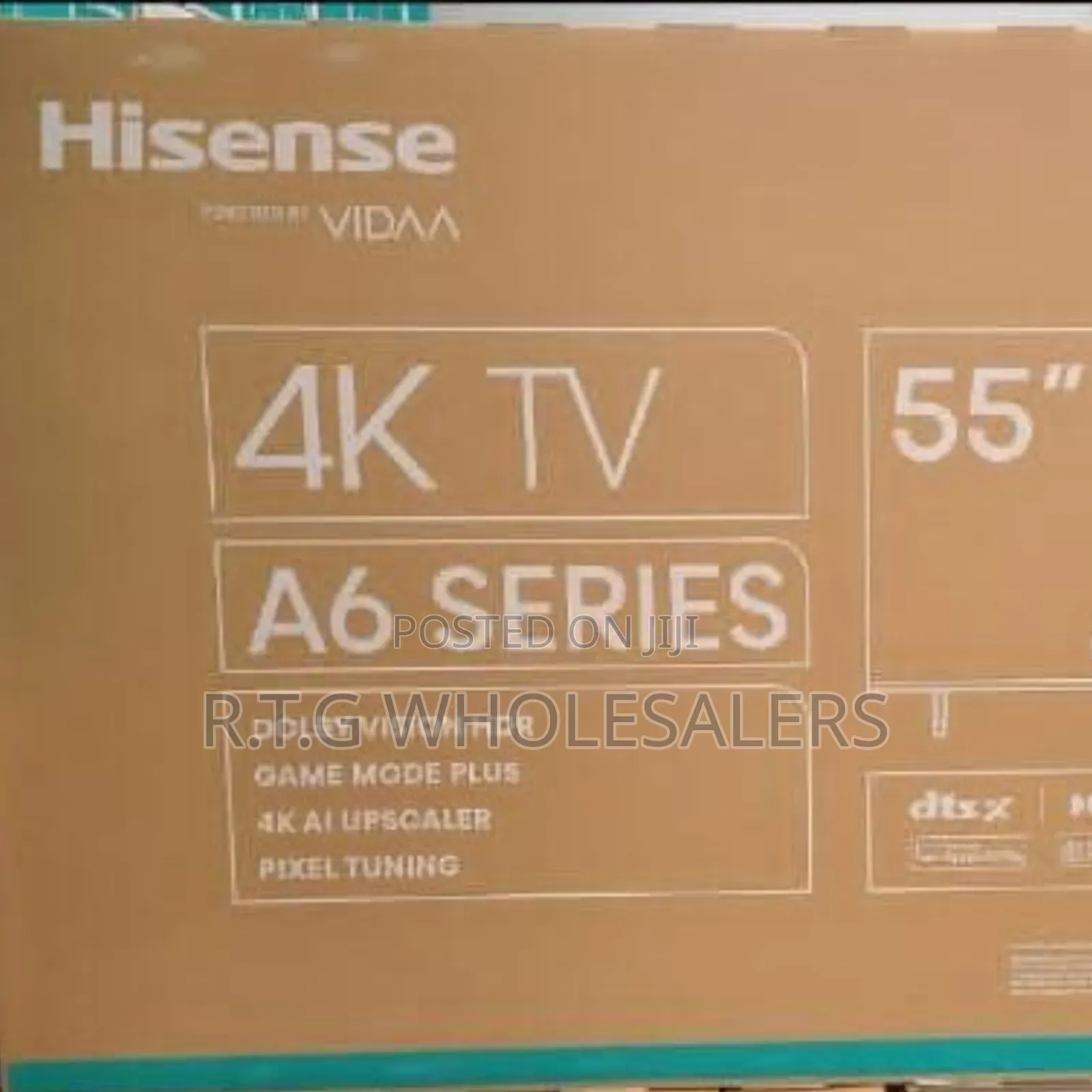 Hisense 55 Inch A6 Uhd Dolby Vision Smart Tv