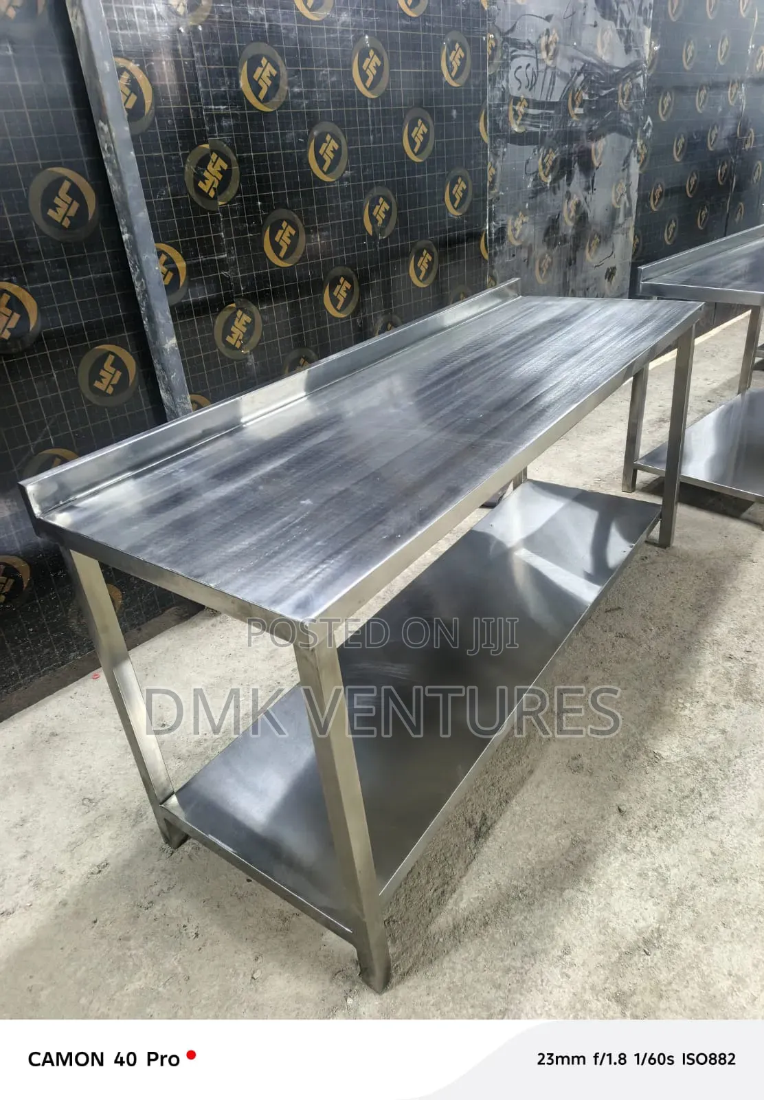 Extravagant Modernized Stainless Steel Working Table Top