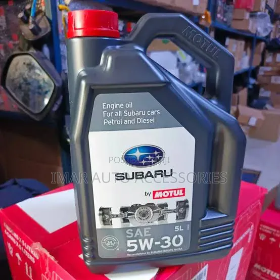 5w-30 Synthetic Engine Oil for Subaru Models in Kenya | Restocked