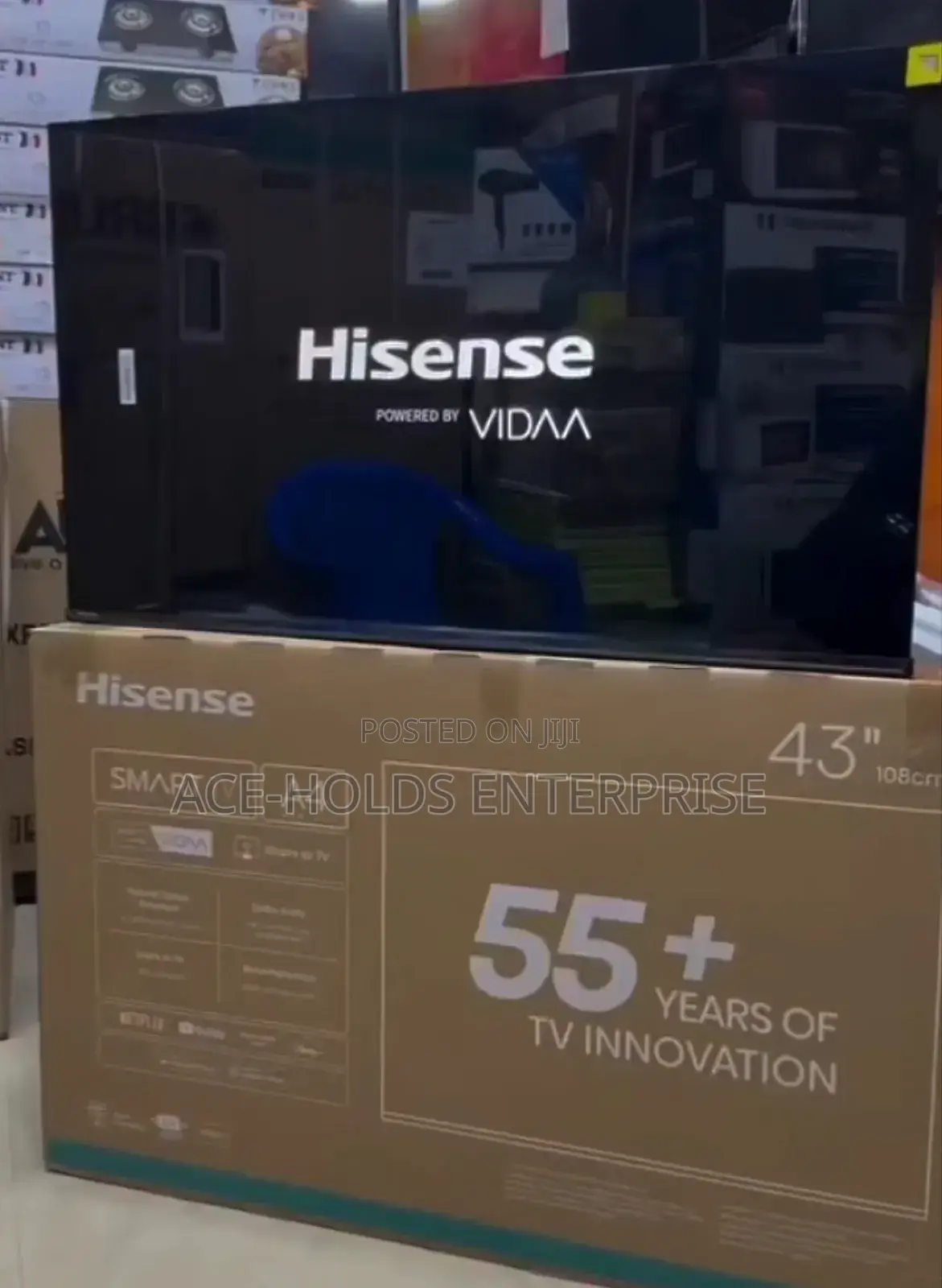 A4 Series - Hisense 43" Vidaa Smart Os TV (108cm)