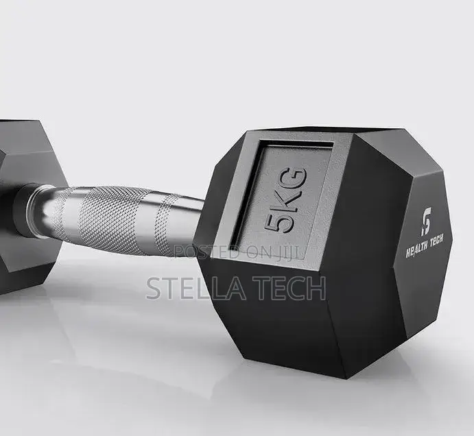 Hexagonal Dumbbells 5kg