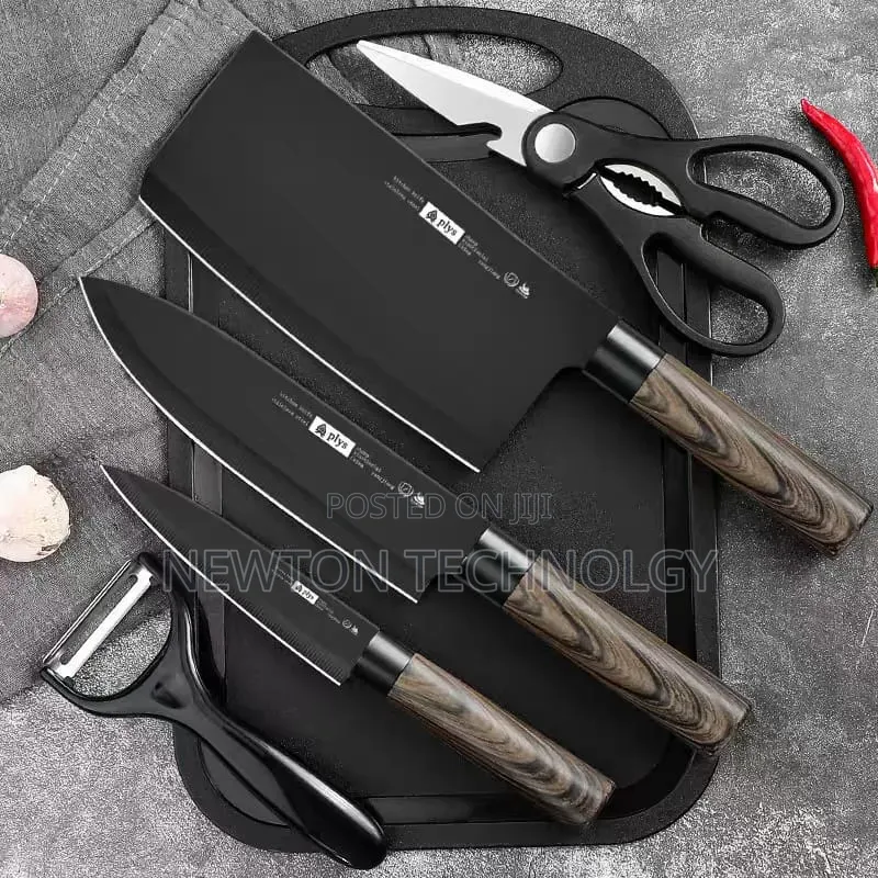 7pcs Kitchen Knife Set Sharp, Durable Easy to Use