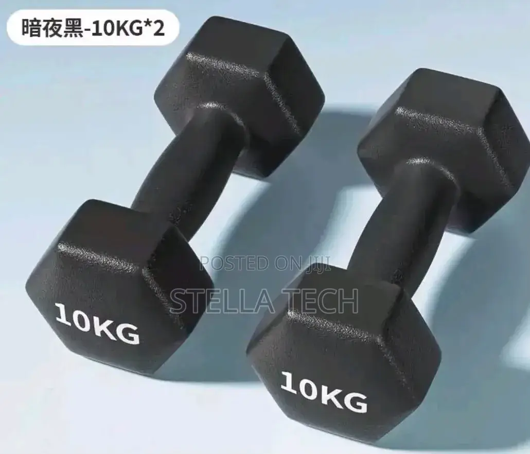 Hexagonal Dumbbells 10kg