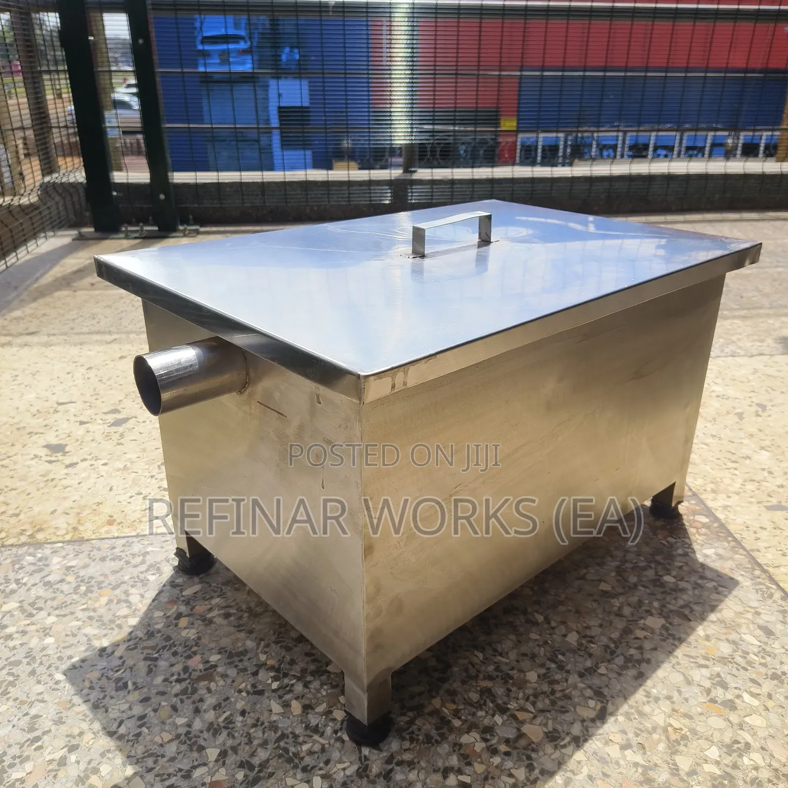 Commercial Stainless Steel Grease Trap Fabrication in Nairobi