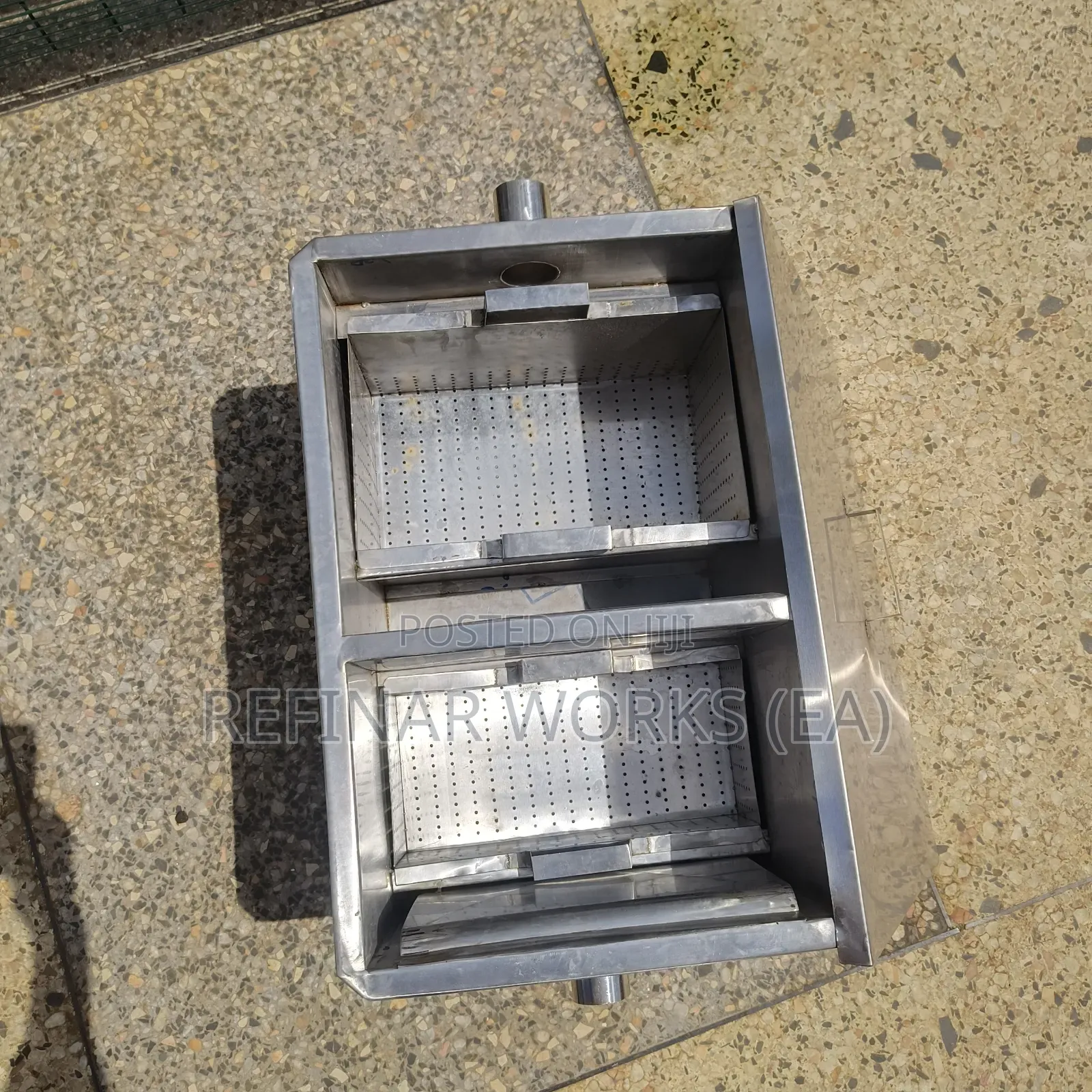 Commercial Stainless Steel Grease Trap Fabrication in Nairobi