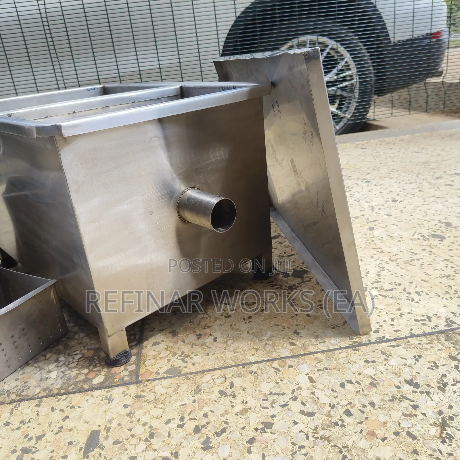Commercial Stainless Steel Grease Trap Fabrication in Nairobi