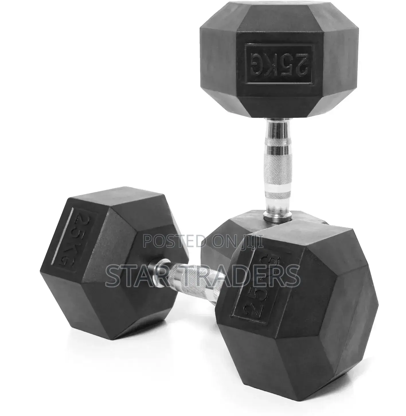 Hexagonal Dumbbells 25 Kg