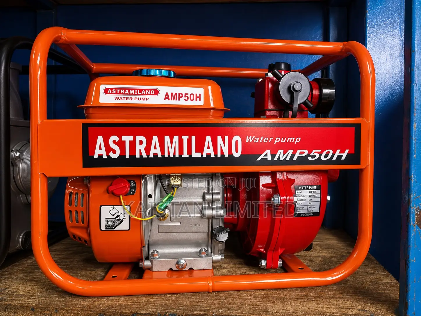 Astramilano Amp50h High Pressure 4-Stroke Petrol Water Pump 7.5hp