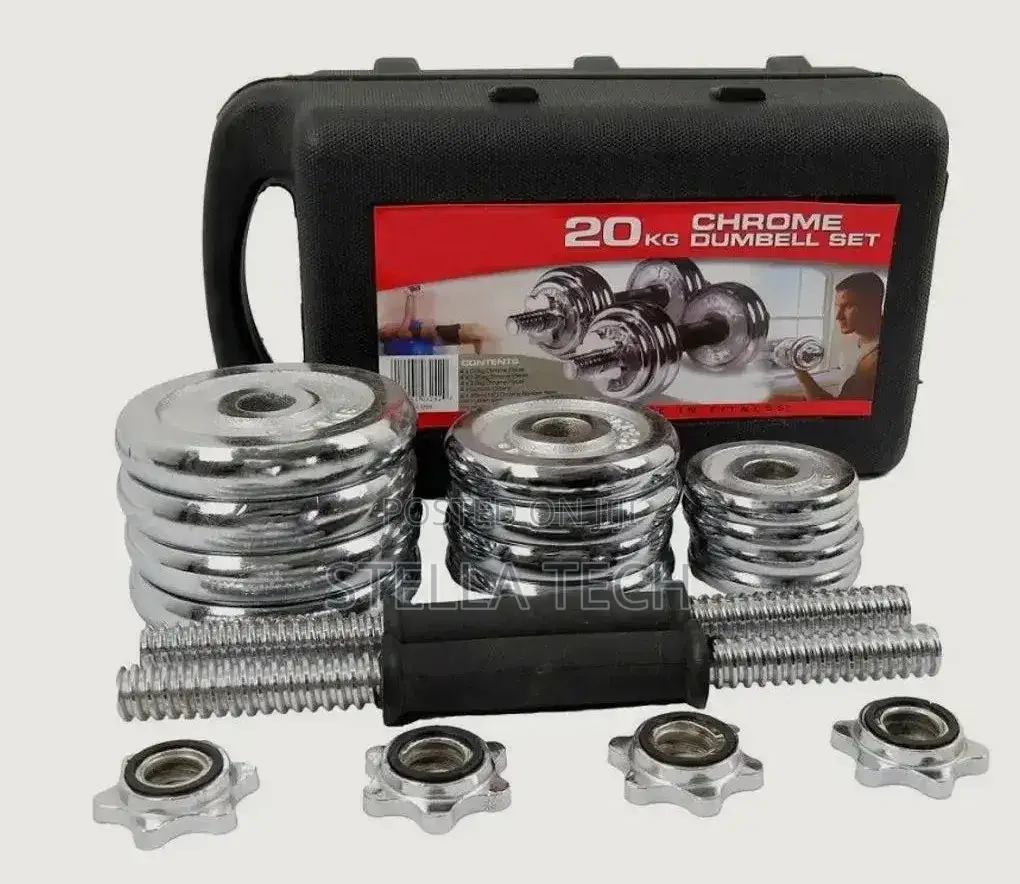 20kgs Chrome Dumbbell With Case