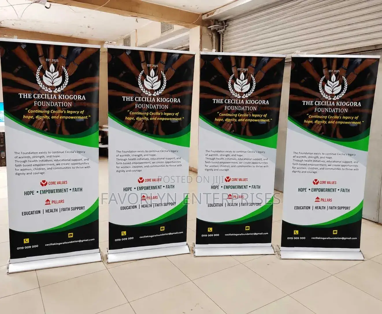 Mass Roll Up Banners Printing