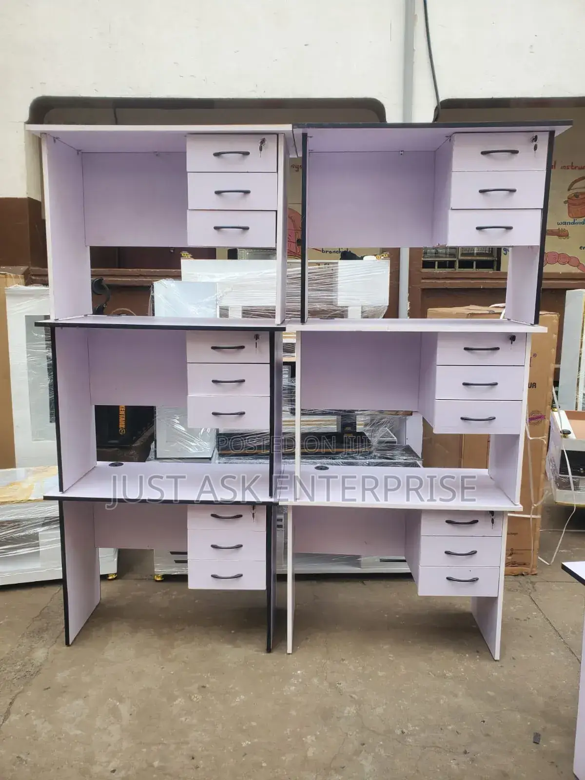 Quality MDF Wooden Office Desks - 1.2mtrs