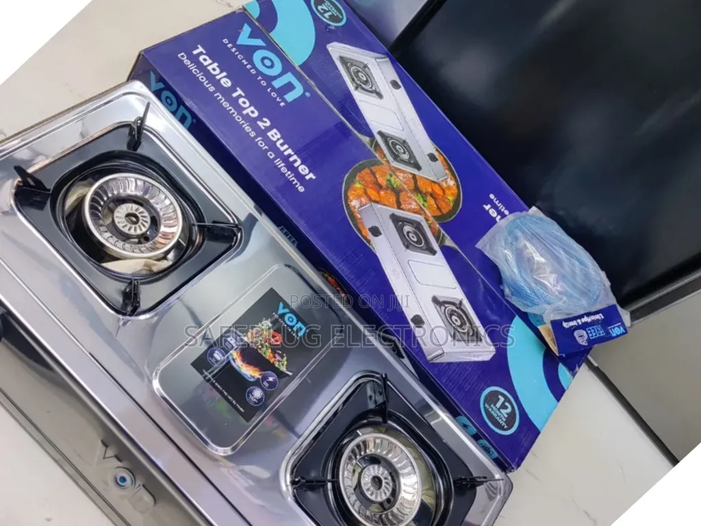 Upgrade Your Kitchen With Von 2 Burner Cooker