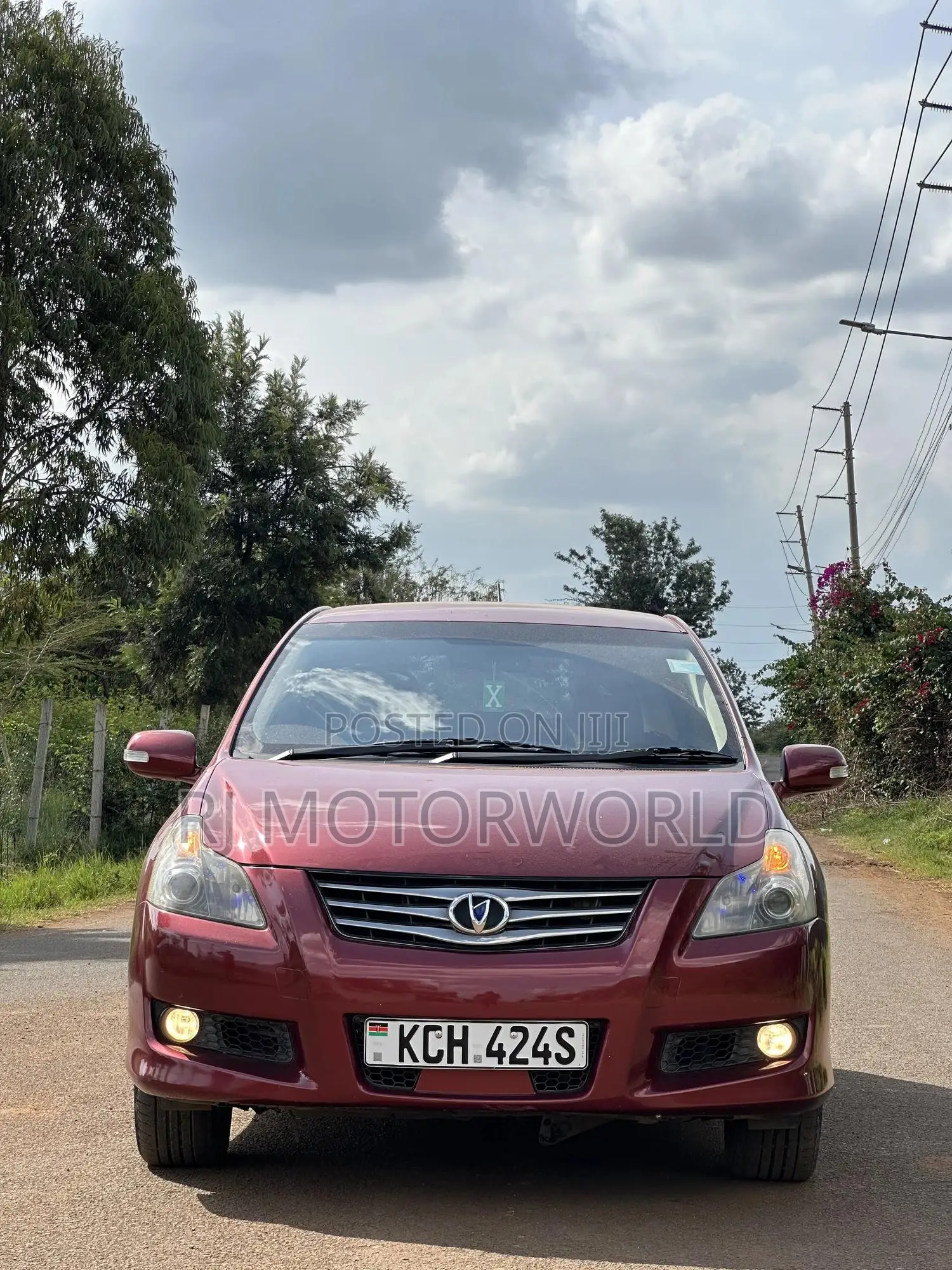 Toyota Blade 2008 Red
