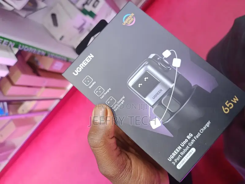 Ugreen Uno 100w Usb C Charger, 4-Port Gan Fast Charger With Led Screen
