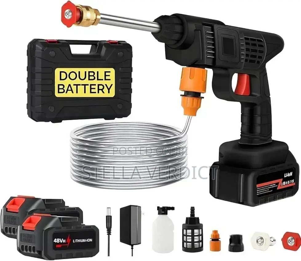 Wireless Car Wash Spray Gun Machine With Portable Lithium Battery