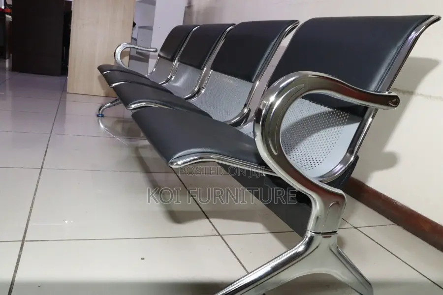 Office Bench : 4-Seater Linked Waiting Bench